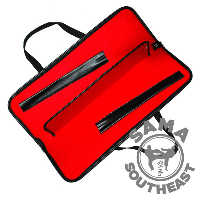 Chrome Rounded Sai 19.5 inch and Deluxe Sai Case - Image 2